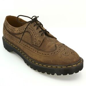 Dr. Martens Crazy Horse Leather Brogue Oxford Shoes Men’s EU 43 USL 11 Lace Up